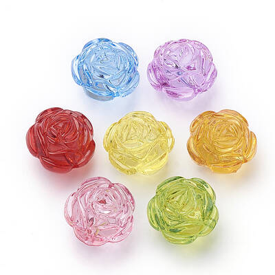 Transparent Acrylic Beads