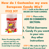 Stock Boy Build-A-Bag - 2LB - We will pack your order live at our Pick N Mix Station - Only available on TikTok Live Snack Ca...