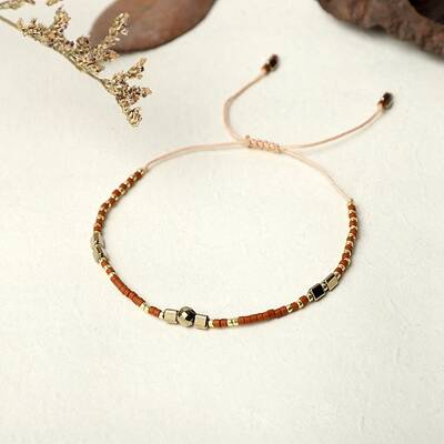 Bohemian Style Handmade Braided Friendship Bracelet for Women