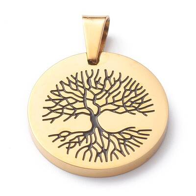 Ion Plating(IP) 304 Stainless Steel Pendants