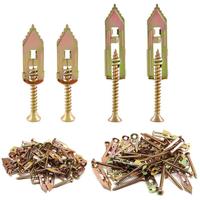 40 Pcs Drywall Self Drilling Anchors Screws Drywall (0.47*1.18inch) Upgraded Self Drilling Drywall Anchors with Screws,Easy t...