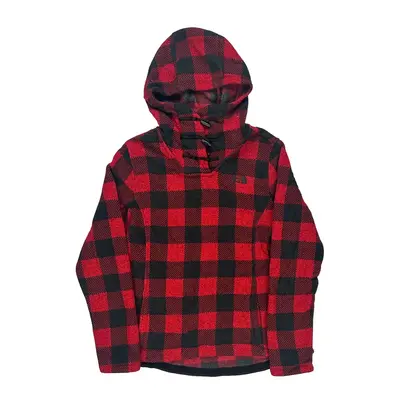 The North Face Checked Fleece - XL Red Polyester