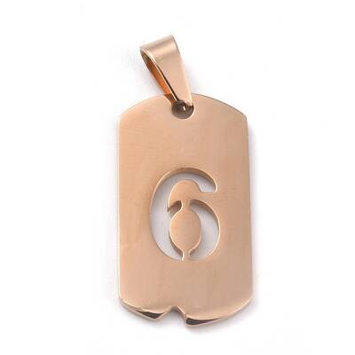 Ion Plating(IP) 304 Stainless Steel Pendants