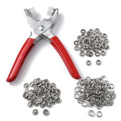 Press Button Snap Fastener Steel Punch Pliers