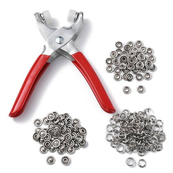 Press Button Snap Fastener Steel Punch Pliers