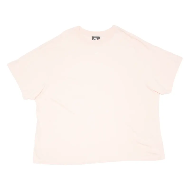 NIKE Womens T-Shirt Pink 2XL