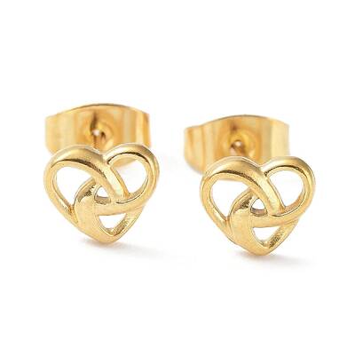 304 Stainless Steel Stud Earrings