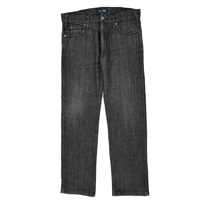 Armani Jeans Jeans - 32W 29L Dark Wash Cotton Blend