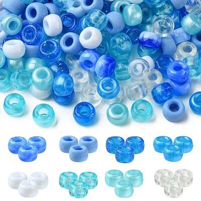 424G 8 Colors Acrylic Beads