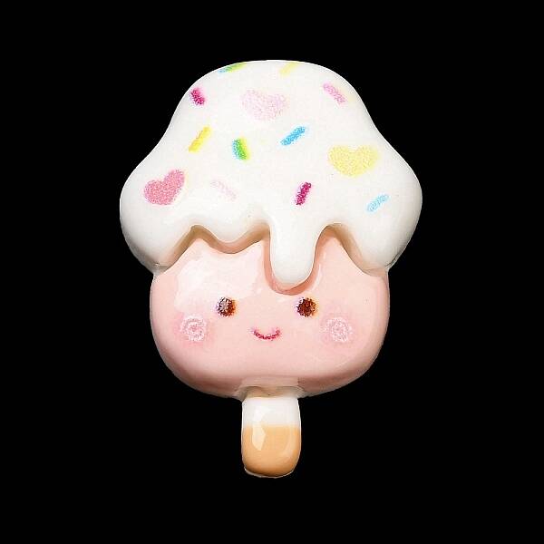 Cartoon Opaque Resin Cabochons