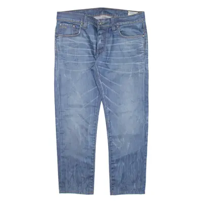 G-STAR RAW Mens Jeans Blue Regular Tapered W36 L27