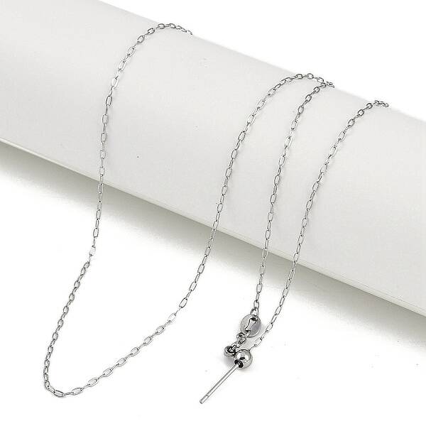 304 Stainless Steel Cable Chain Necklaces