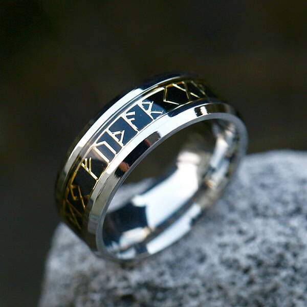 Stainless Steel  Words Finger Rings