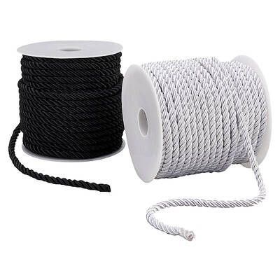 2Rolls 2 Colors 3-ply Polyester Rope