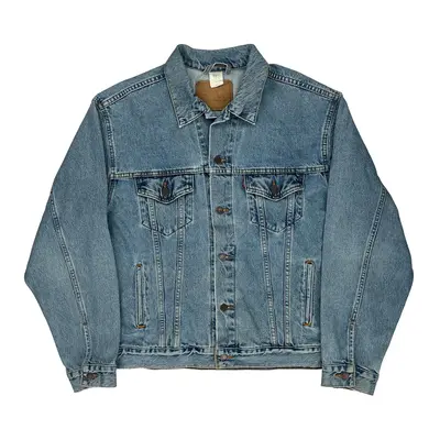 Levis Denim Jacket - Large Light Wash Denim