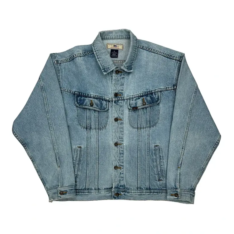 Lee Denim Jacket - XL Light Wash Cotton