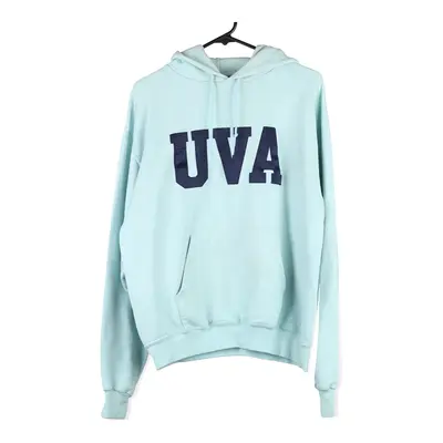 UVA Champion College Hoodie - Medium Blue Cotton Blend
