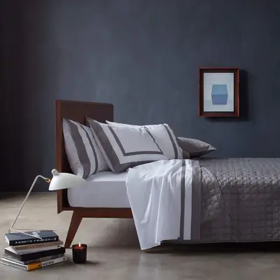 A Little Something Extra | Size: King w/ Standard Pillowcases | Color: Gray | Touch: Sateen