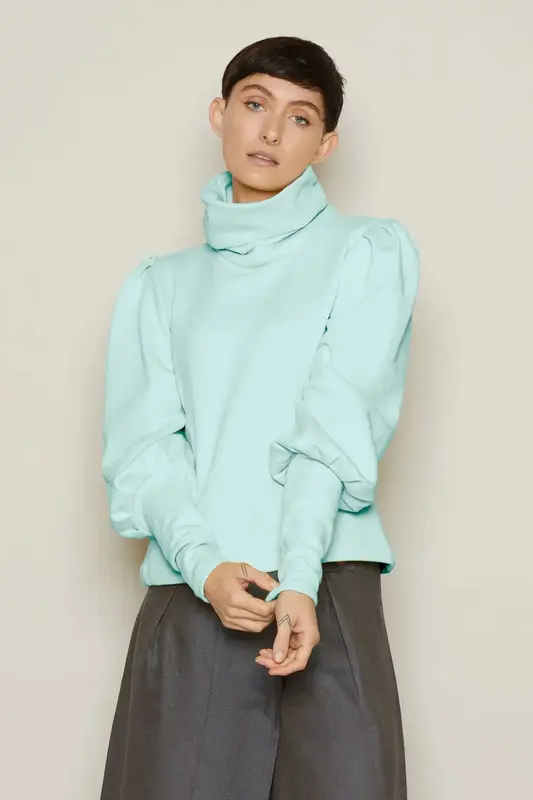 Logi Jumper (Mint) | size: 5XL