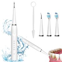 Oral Plaque/Tartar Remover for Teeth, Dental Calculus Remover Teeth Cleaning Kit with LED Light & 5 Adjustable Modes Recharge...