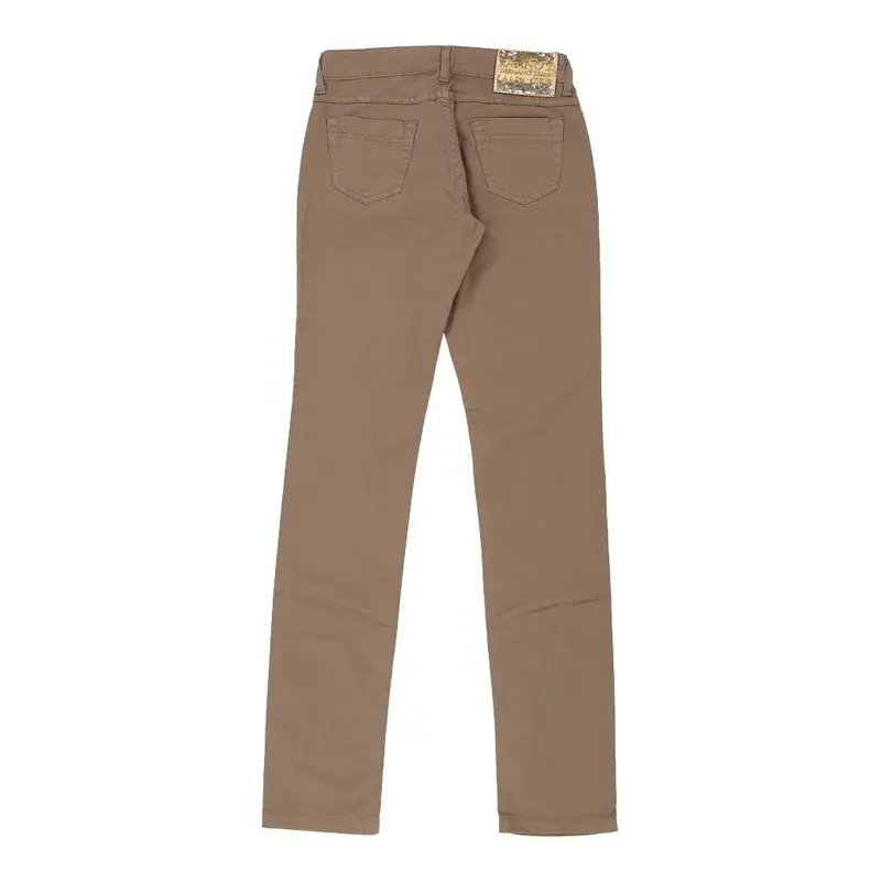 Germano Zama Skinny Jeans - 28W UK 6 Brown Cotton