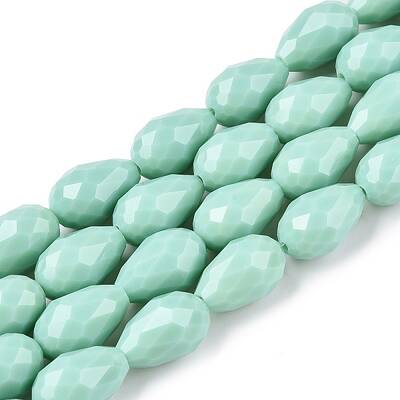 Opaque Solid Color Beads Strands