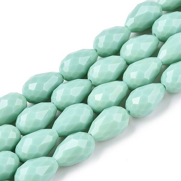 Opaque Solid Color Beads Strands