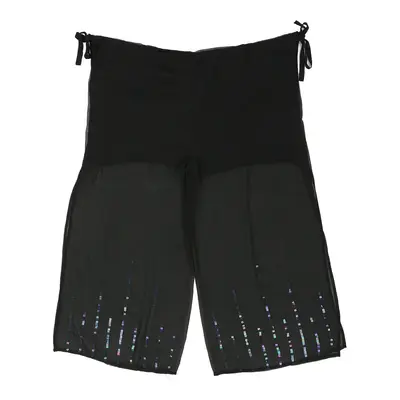 Unbranded Sheer Shorts - 5XL Black Polyester