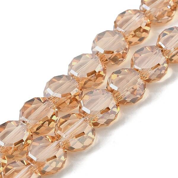 Electroplate Glass Beads Strands