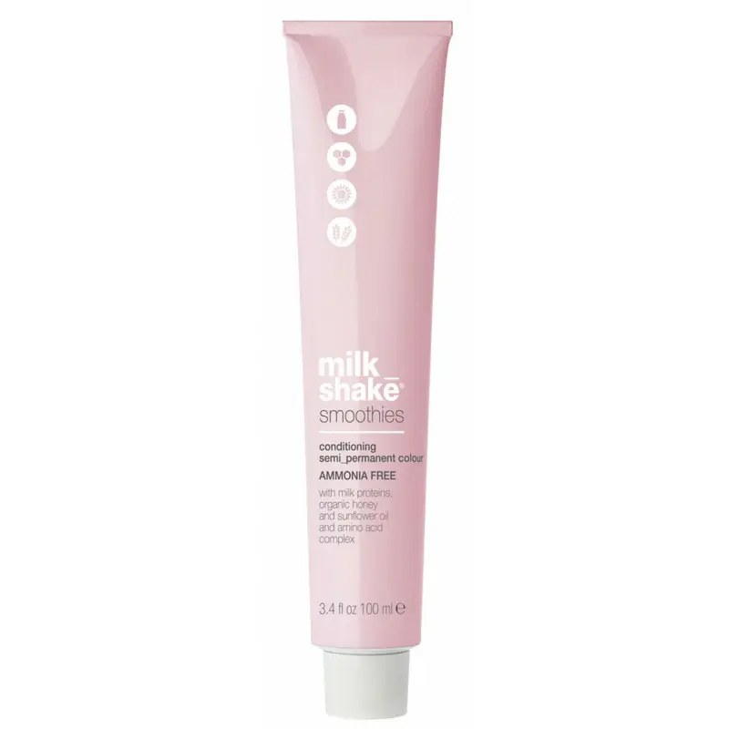 Milk Shake Smoothies 5.775VV Semi-Permanent Dye Light Intense Brown Violet 100 ml Ammonia-Free