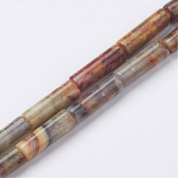 Natural Crazy Lace Agate Bead Strands