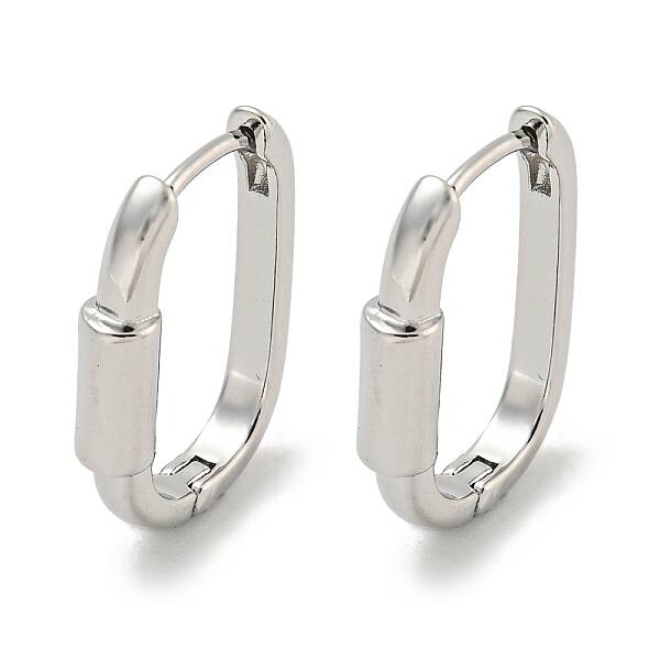 Brass Hoop Earrings