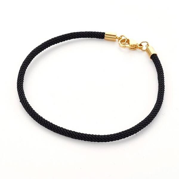 Braided Cotton Cord Bracelet Making