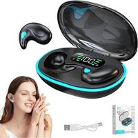 Waterproof Sleep  Headphones Bluetooth Earphones with Noise Cancellation and Audio Connection, Travel Long-lasting Gadget for...
