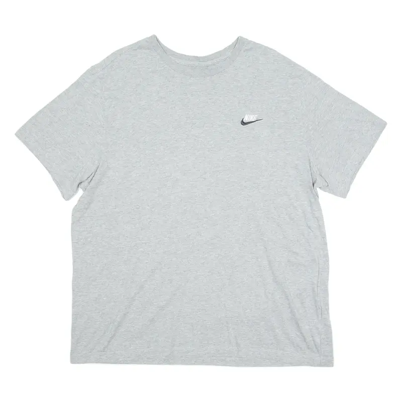 NIKE Mens T-Shirt Grey Crew Neck XL