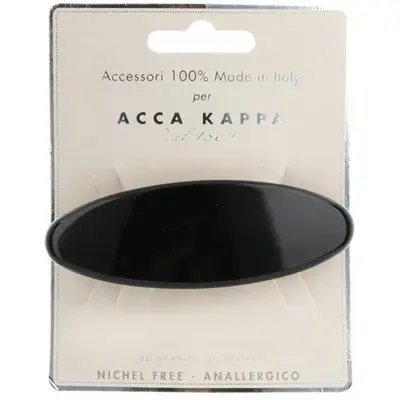 Acca kappa h. & krull c. spa Clic Clac Oval Black Acca Kappa 1 Piece
