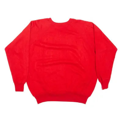 Sweatshirt Red Mens M
