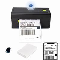 Bluetooth Thermal Shipping Label Printer, Wireless 4x6  Shipping Label Printer for Shipping Packages,Widely Used for Amazon, ...