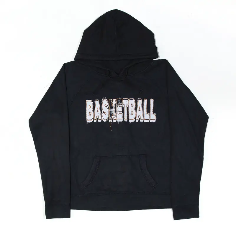 SPORTS KATZ Basketball Hoodie Black Pullover Boys L