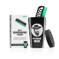 Mat's Beard Bar & Holder Pro v2.0 - The Ultimate Gift for Men with Great Beards! Hair Care Foam