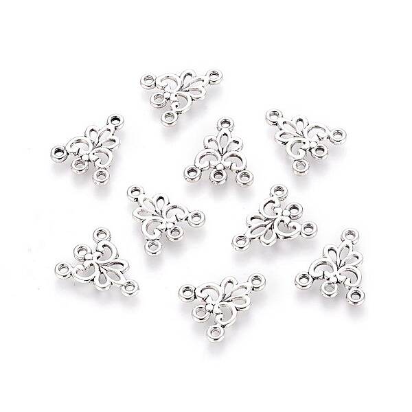 Triangle Tibetan Style Alloy Chandelier Components Links