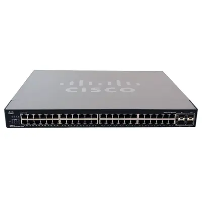 SGE2010 Cisco Small Business 48 x Ports 10/100/1000Base-T + 4 x Shared SFP Slots Layer 2 Managed Gigabit Ethernet Network Swi...