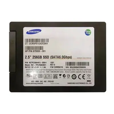 MZ-7PC2560/0H1 Samsung 830 Series 256GB 2.5-inch 6GB/s SATA NAND MLC (Basic Kit) Solid State Drive