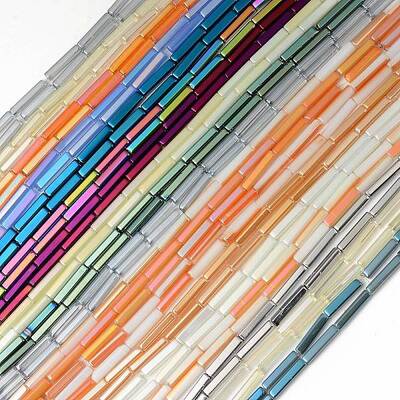 Electroplate Glass Beads Strands