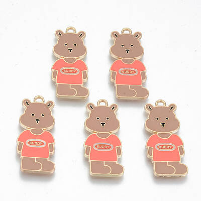 Alloy Enamel Pendants
