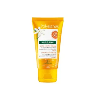 Klorane Polysianes SPF30 Sublime High Protection Face Sun Cream 50ml