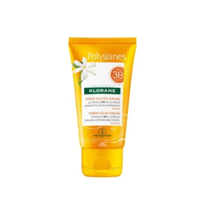 Klorane Polysianes SPF30 Sublime High Protection Face Sun Cream 50ml