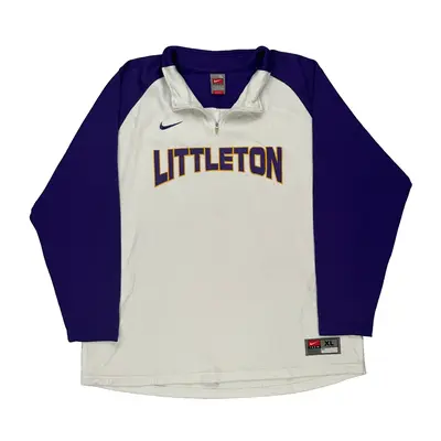 Littleton Nike Graphic 1/4 Zip - XL Purple Polyester