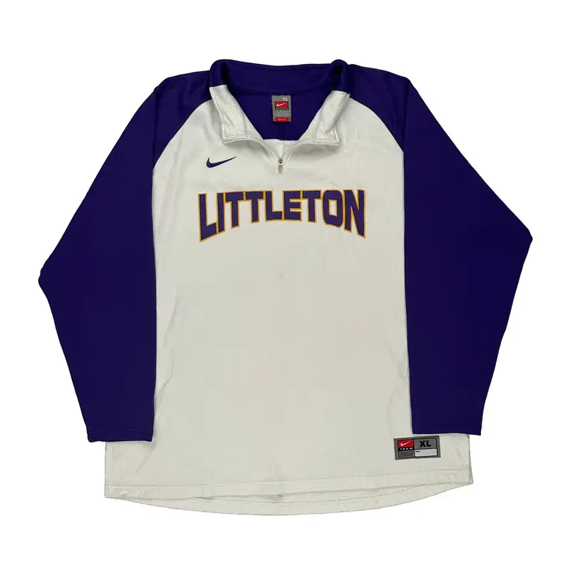 Littleton Nike Graphic 1/4 Zip - XL Purple Polyester