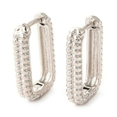 Brass Hoop Earrings